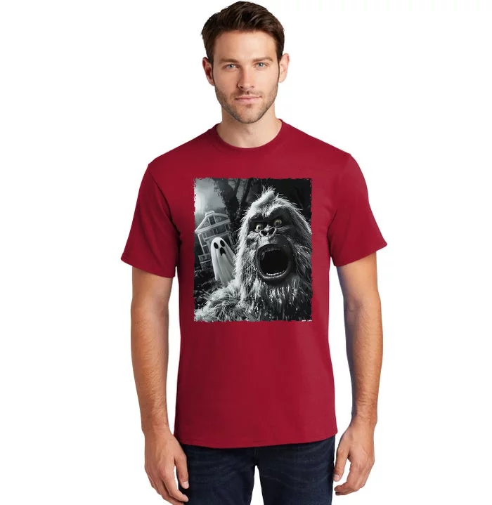 Funny Bigfoot Sasquatch Halloween Gift Tall T-Shirt