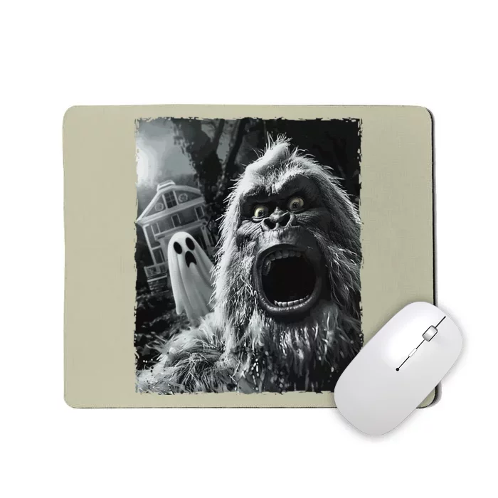 Funny Bigfoot Sasquatch Halloween Gift Mousepad