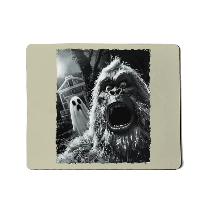 Funny Bigfoot Sasquatch Halloween Gift Mousepad