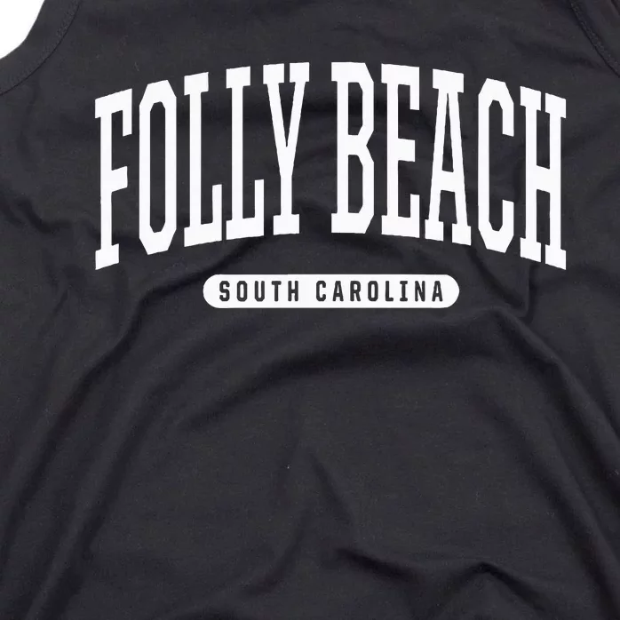 Folly Beach South Carolina Folly Beach Tank Top