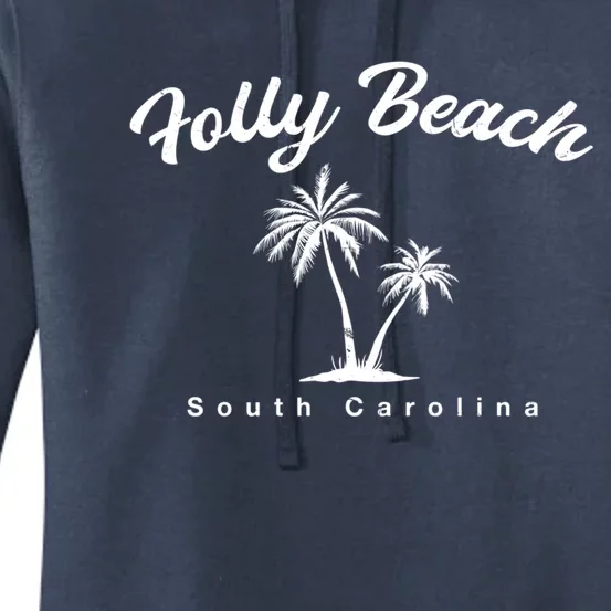 Folly Beach South Carolina Summer Sc Tropical Charleston Gift Women's Pullover Hoodie