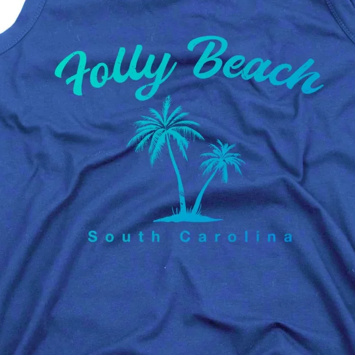 Folly Beach South Carolina Summer Sc Tropical Charleston Gift Tank Top