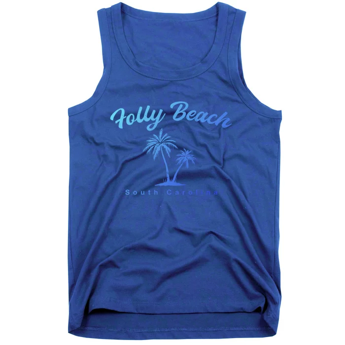 Folly Beach South Carolina Summer Sc Tropical Charleston Gift Tank Top