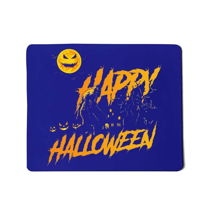 Funny Bigfoot Sasquatch Believer Happy Halloween Costume Mousepad