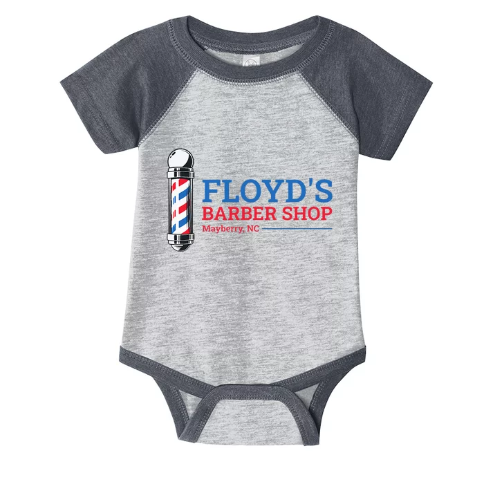 Floyds Barber Shop Mayberry North Carolina Infant Baby Jersey Bodysuit