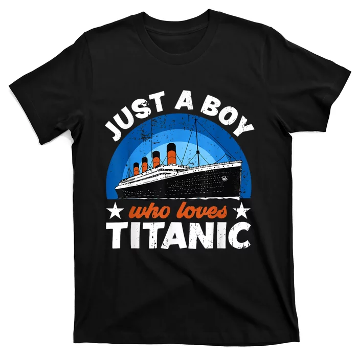 For Boy S Who Just Love The Rms Titanic T-Shirt