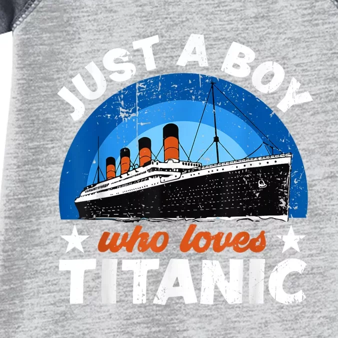 For Boy S Who Just Love The Rms Titanic Infant Baby Jersey Bodysuit