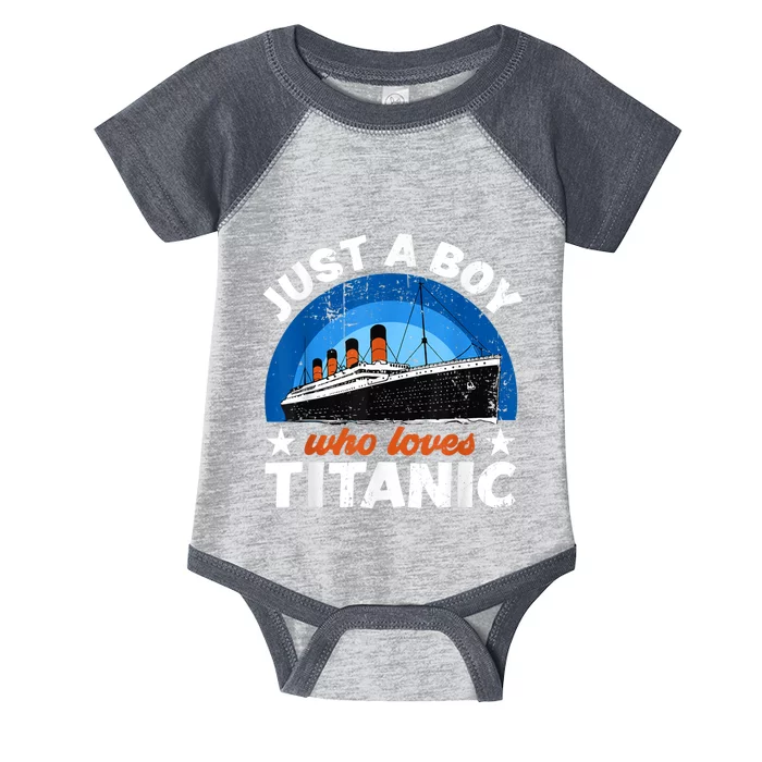 For Boy S Who Just Love The Rms Titanic Infant Baby Jersey Bodysuit