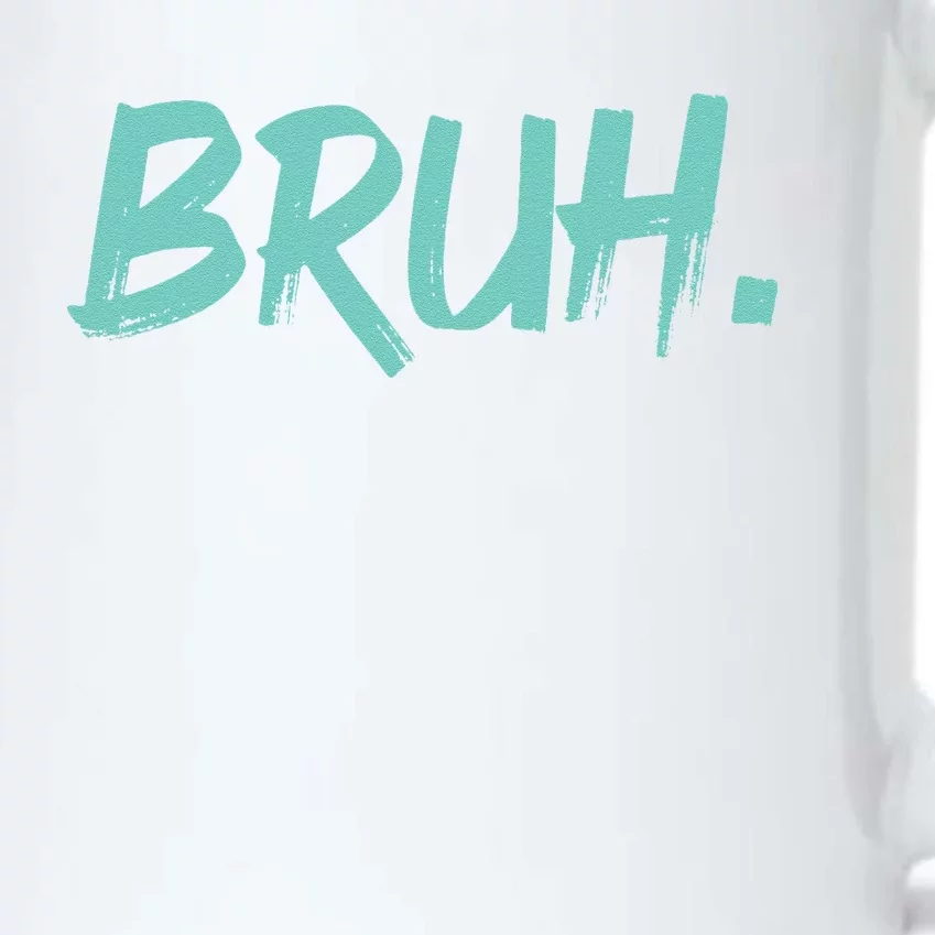 Funny Bruh Saying Meme Bro Mom Slang Black Color Changing Mug