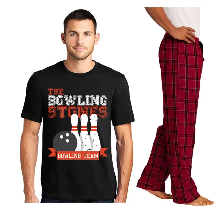 Funny Bowling Stones - Bowl Sports Team Pajama Set