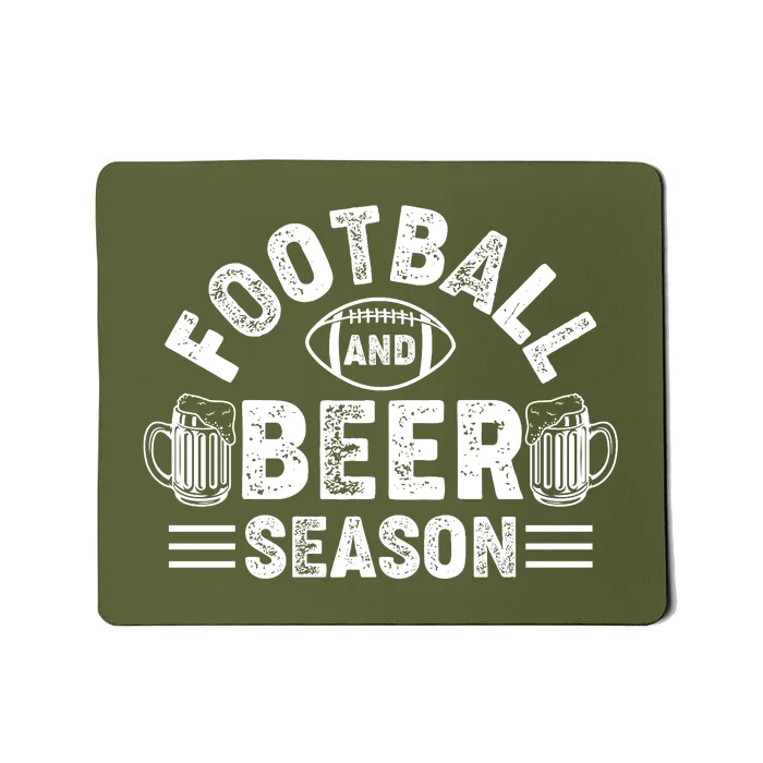 Football & Beer Season Mousepad