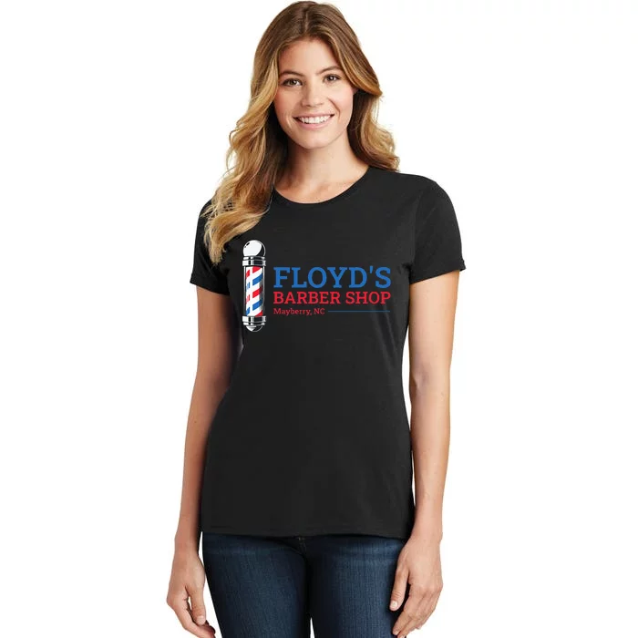 Floyds Barber Shop Mayberry North Carolina Women's T-Shirt