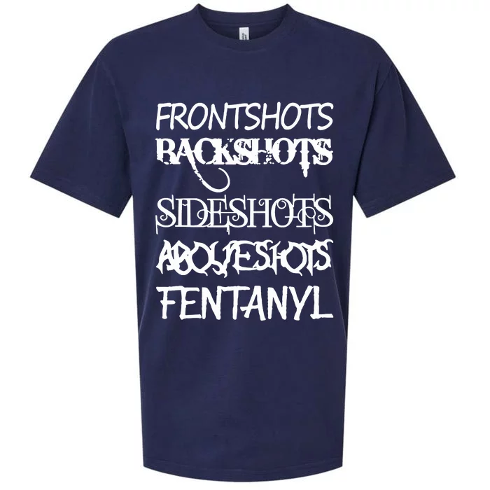 Frontshots Backshots Sideshots Aboveshots Fentanyl Sueded Cloud Jersey T-Shirt