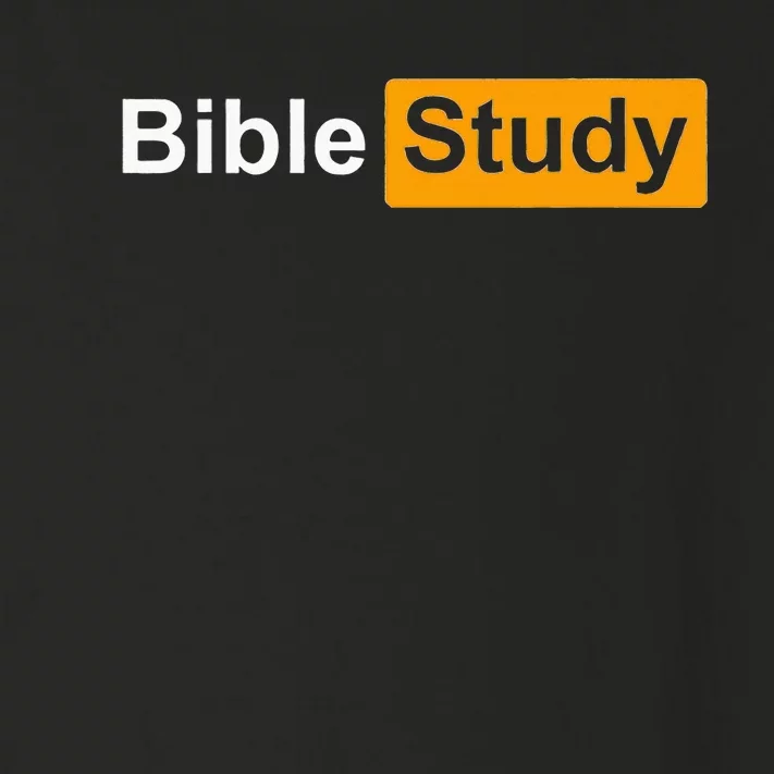 Funny Bible Study Hub Logo Sarcastic Adult Humor Toddler Long Sleeve Shirt