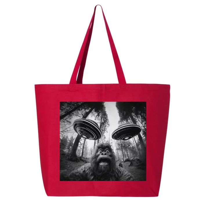 Funny Bigfoot Sasquatch Alien Ufo Cute 25L Jumbo Tote