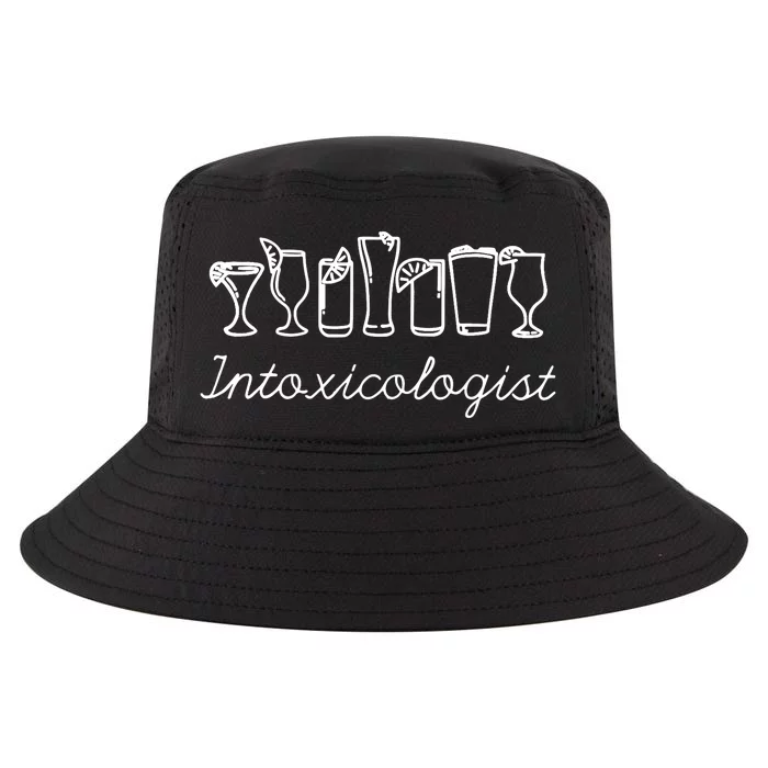 Funny Bartender Shirts For Wo Intoxicologist Bartending Cool Comfort Performance Bucket Hat