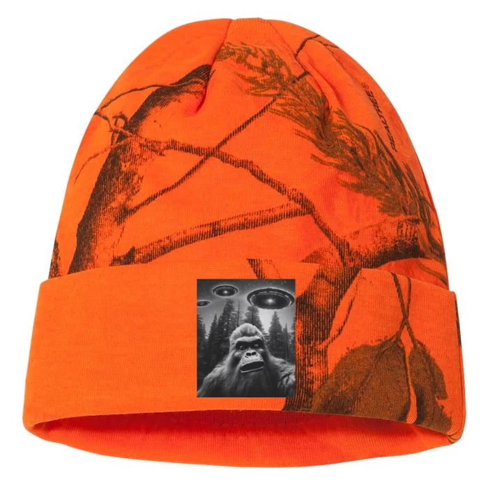 Funny Bigfoot Sasquatch Alien Ufo Kati - 12in Camo Beanie