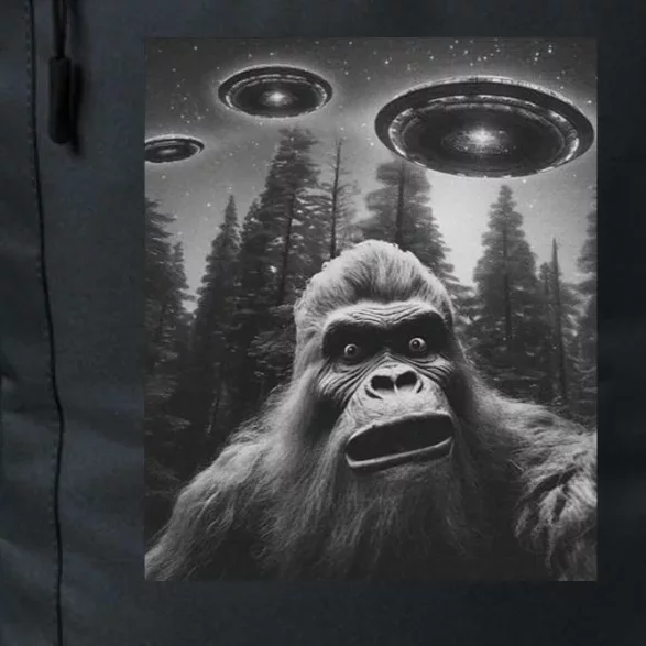 Funny Bigfoot Sasquatch Alien Ufo Daily Commute Backpack