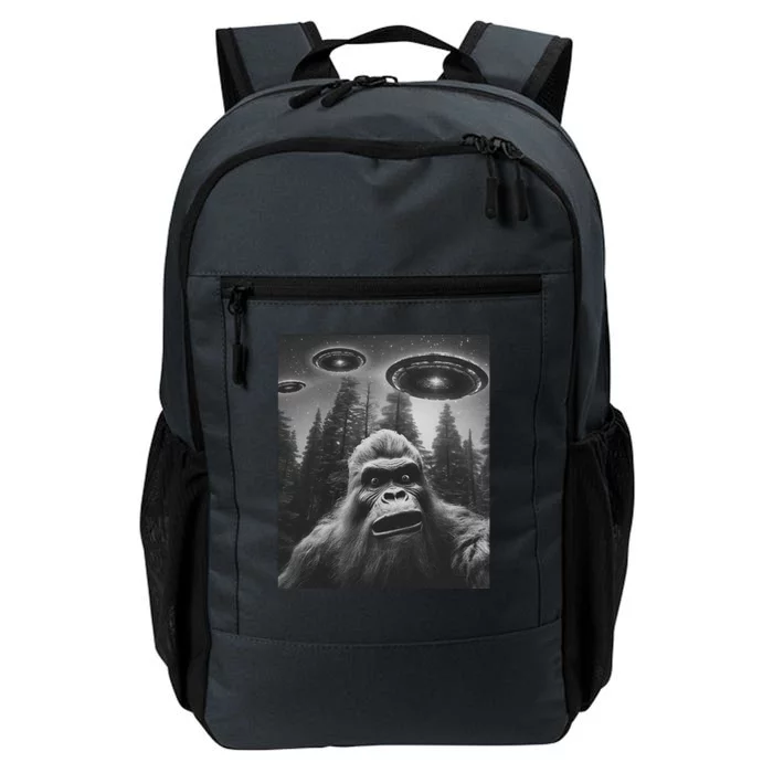 Funny Bigfoot Sasquatch Alien Ufo Daily Commute Backpack