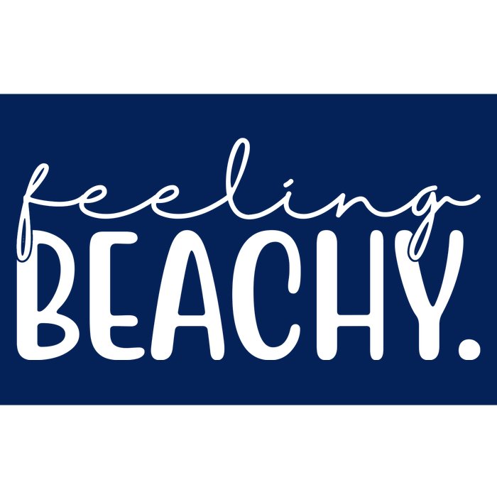 Feeling Beachy Summer Vacation Bumper Sticker