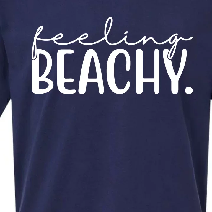 Feeling Beachy Summer Vacation Sueded Cloud Jersey T-Shirt