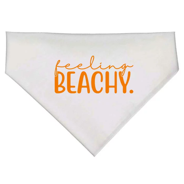 Feeling Beachy Summer Vacation USA-Made Doggie Bandana