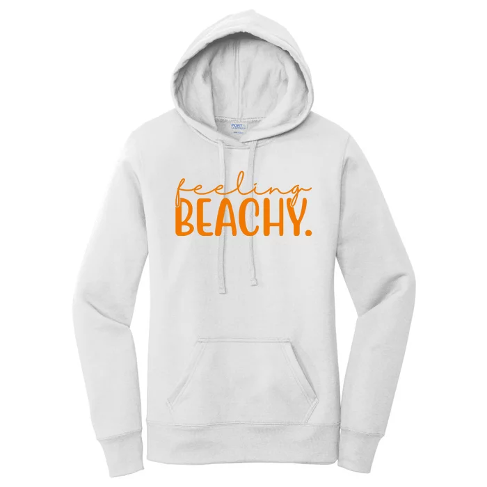 Feeling Beachy Summer Vacation Women's Pullover Hoodie