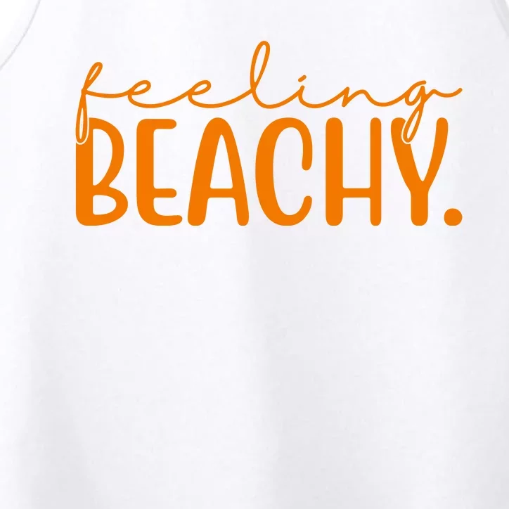 Feeling Beachy Summer Vacation Performance Tank