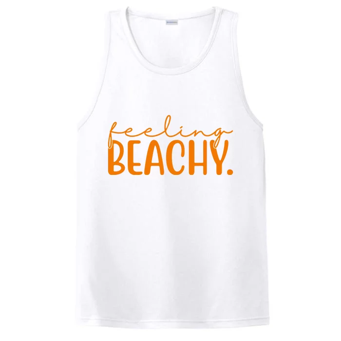 Feeling Beachy Summer Vacation Performance Tank