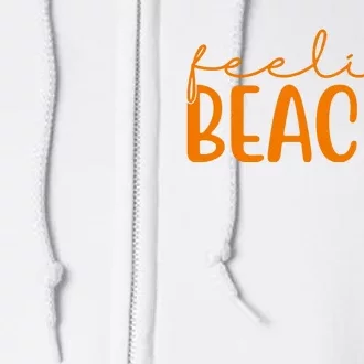 Feeling Beachy Summer Vacation Full Zip Hoodie