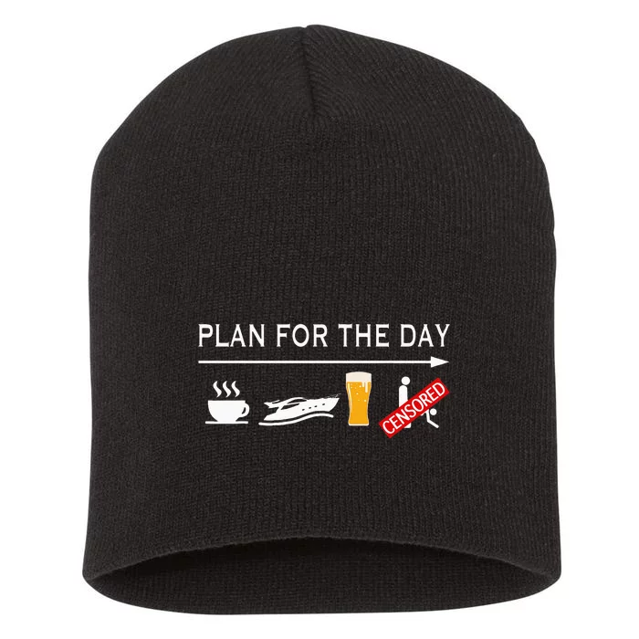 Plan For The Day Short Acrylic Beanie