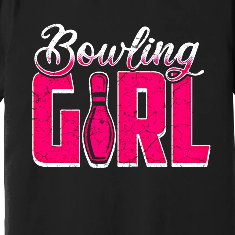 Funny Bowl Sports Bowling Gift Premium T-Shirt