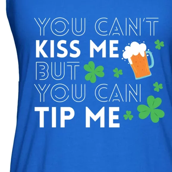 Funny Bartender St Patricks Day Waiter Waitress Server Gift Ladies Essential Flowy Tank