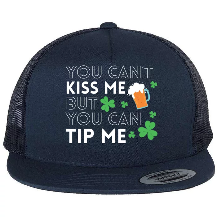 Funny Bartender St Patricks Day Waiter Waitress Server Gift Flat Bill Trucker Hat