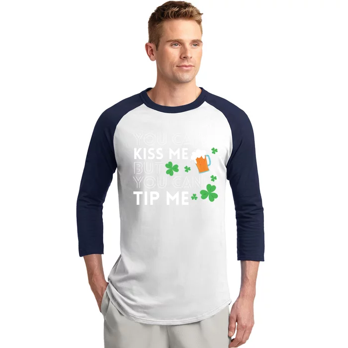 Funny Bartender St Patricks Day Waiter Waitress Server Gift Baseball Sleeve Shirt