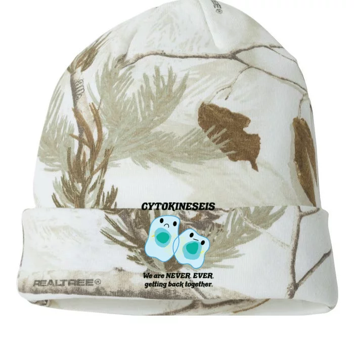 Funny Biology Science Biology Teacher Gift Idea Kati - 12in Camo Beanie