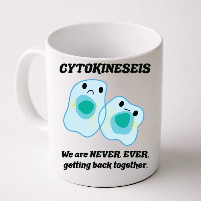 Funny Biology Science Biology Teacher Gift Idea Front & Back Coffee Mug