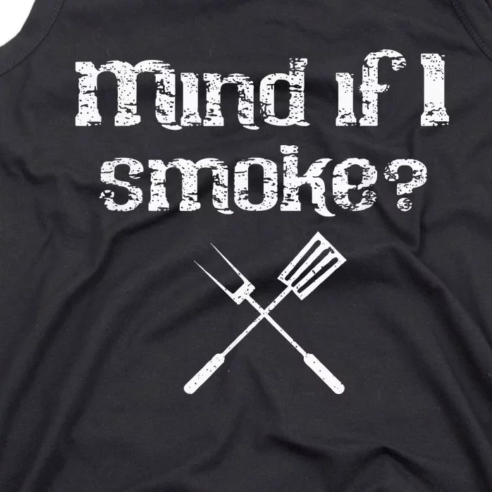 Funny Bbq Smoker Accessory Pitmaster Grill Tank Top