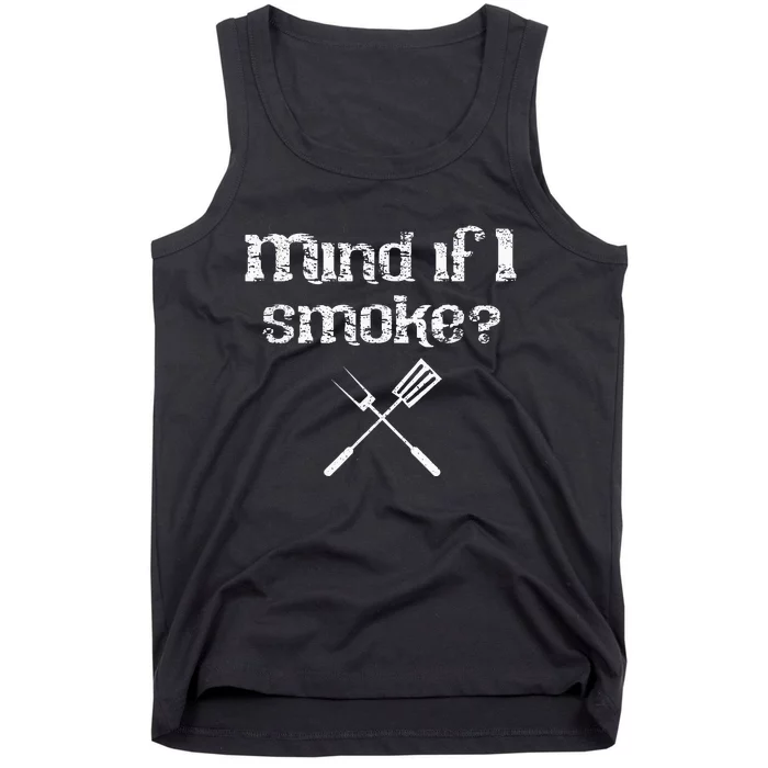 Funny Bbq Smoker Accessory Pitmaster Grill Tank Top