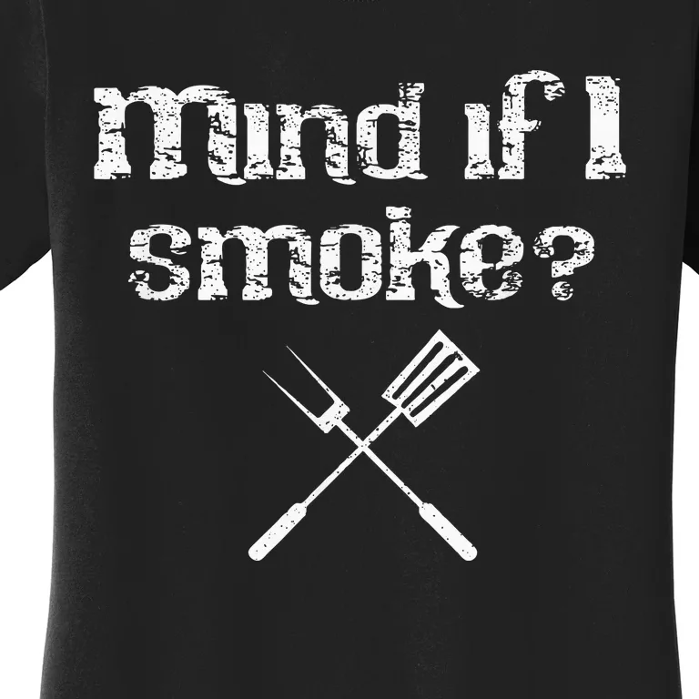 Funny Bbq Smoker Accessory Pitmaster Grill Women's T-Shirt