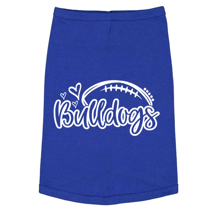 Football Bulldogs School Sports Fan Team Spirit Gift Doggie Tank