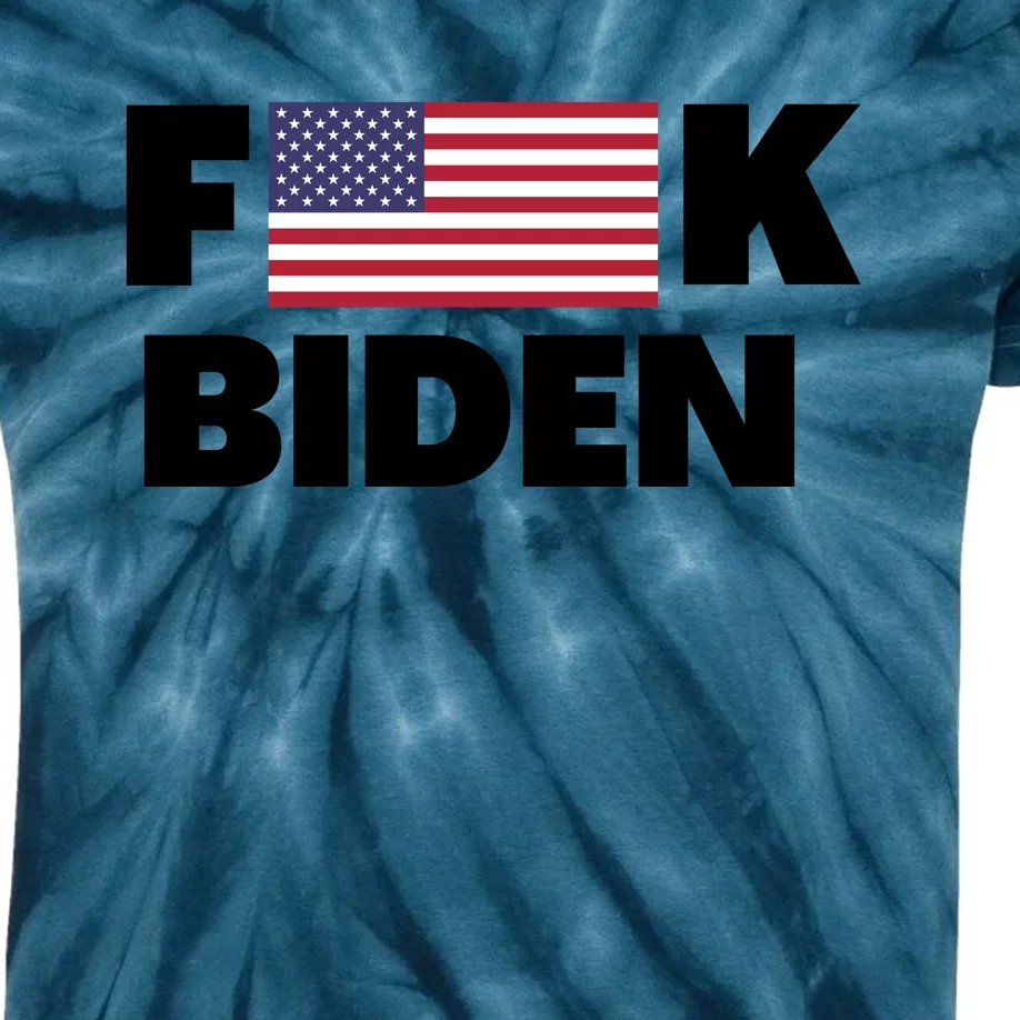 Fjb, Bare Shelves, Fuck Biden, Joe Biden Sucks Kids Tie-Dye T-Shirt