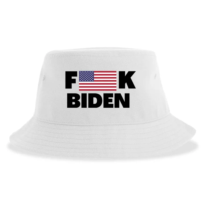 Fjb, Bare Shelves, Fuck Biden, Joe Biden Sucks Sustainable Bucket Hat