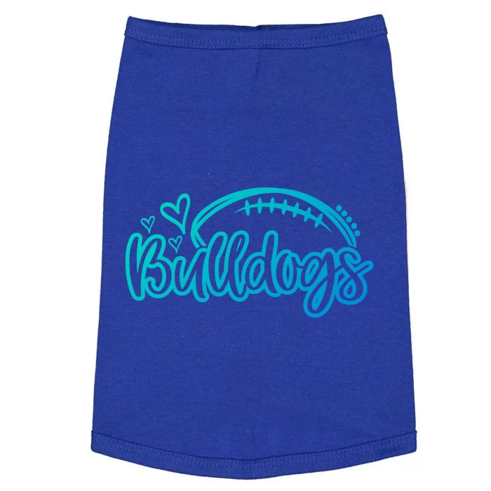 Football Bulldogs School Sports Fan Team Spirit Gift Doggie Tank