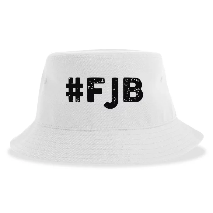 Funny Bare Shelves Biden E Parody Logo #Fjb Sustainable Bucket Hat