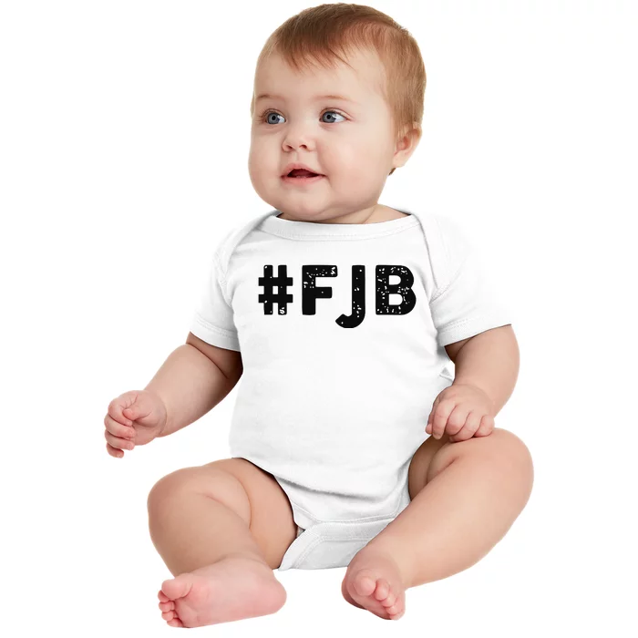 Funny Bare Shelves Biden E Parody Logo #Fjb Baby Bodysuit