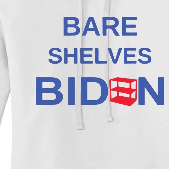 Funny Bare Shelves Biden E Parody Logo #Fjb Women's Pullover Hoodie