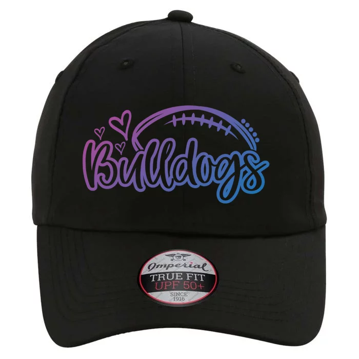 Football Bulldogs School Sports Fan Team Spirit Gift The Original Performance Cap