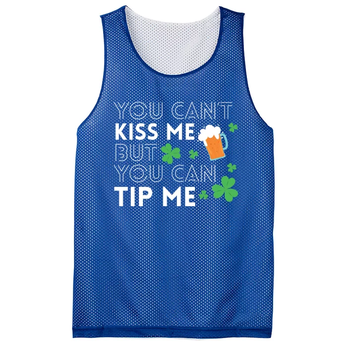 Funny Bartender St Patricks Day Waiter Waitress Server Gift Mesh Reversible Basketball Jersey Tank