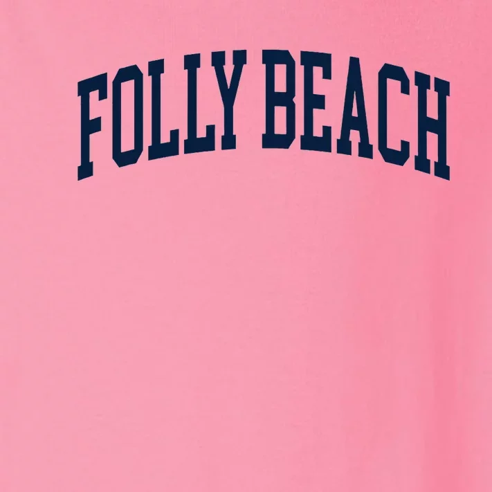 Folly Beach South Carolina Souvenir Toddler Long Sleeve Shirt